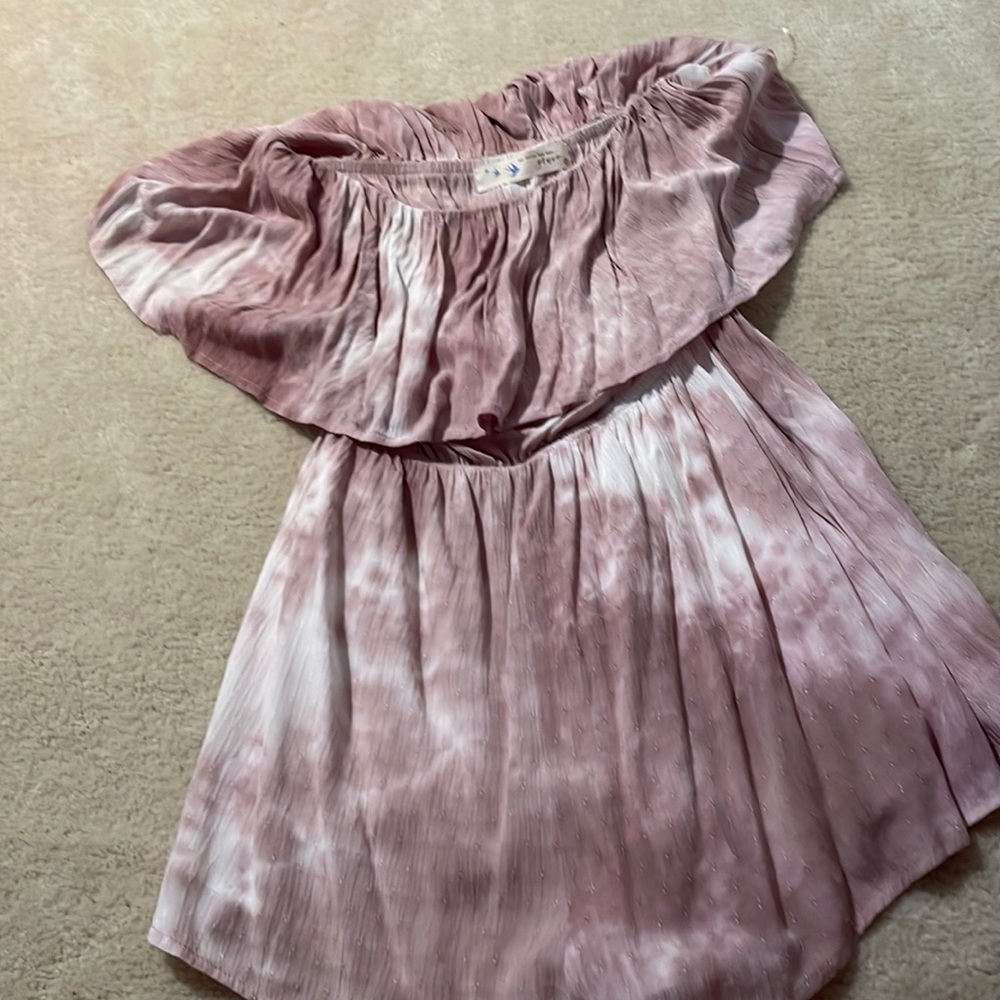 Lavender Tye die romper